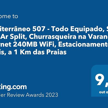 Mediterrâneo 507 - Todo Equipado, Suíte com Ar Split, Churrasqueira na Varanda, Internet 240MB WiFi, Estacionamento Grátis, a 1 Km das Praias Cabo Frío Exterior foto